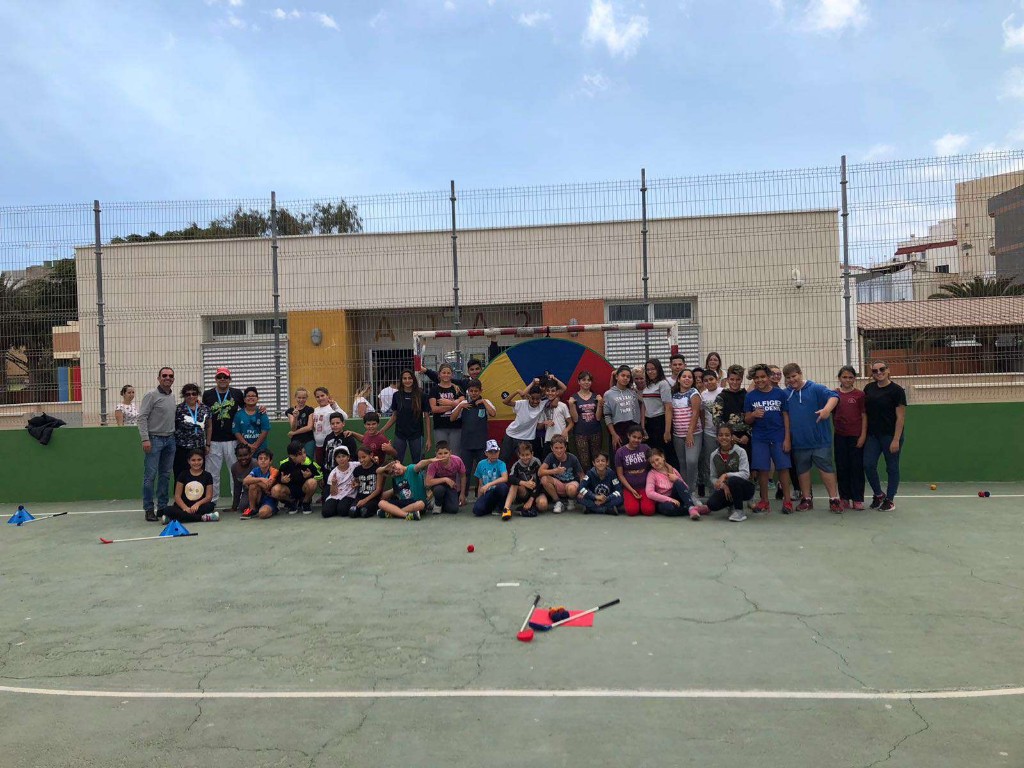 La Federación Canaria de Golf y el Ayuntamiento de Arona  -  “Yo juego al Golf en el Colegio”