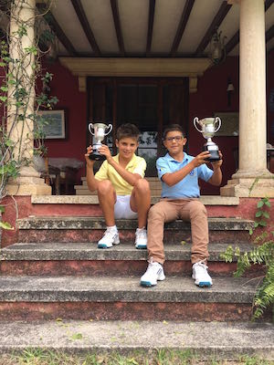 JOSÉ E IÑAKI SINTES CAMPEÓN Y SUBCAMEPEÓN DE ESPAÑA BENJAMÍN 2016