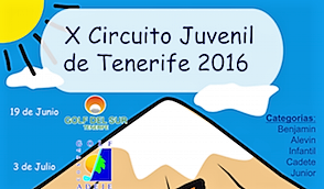 II PRUEBA JUVENIL   X CIRCUITO JUVENIL DE TENERIFE 2016.