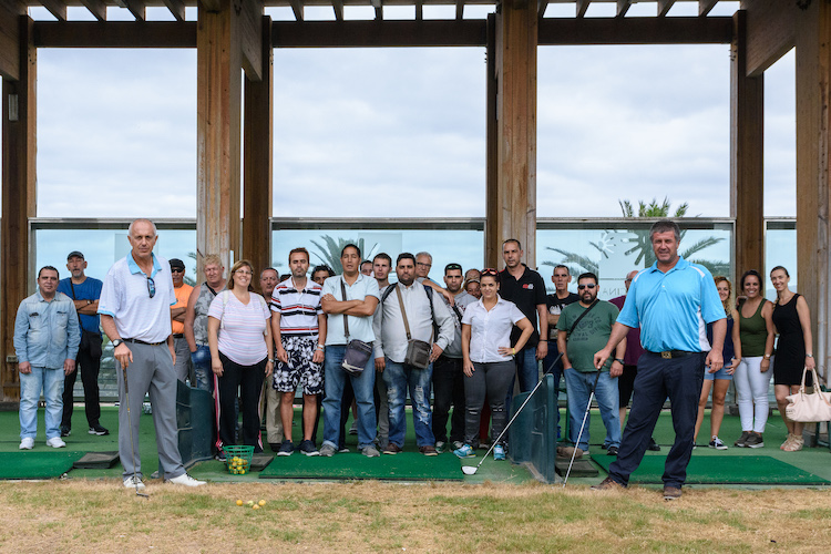 BAUTISMO DE GOLF PARA 29 NUEVOS JUGADORES CON OTRAS CAPACIDADES 