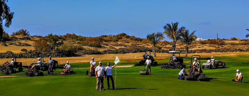 Fernando Suárez Cruz  Greenkeeper Asesor de Maspalomas Golf