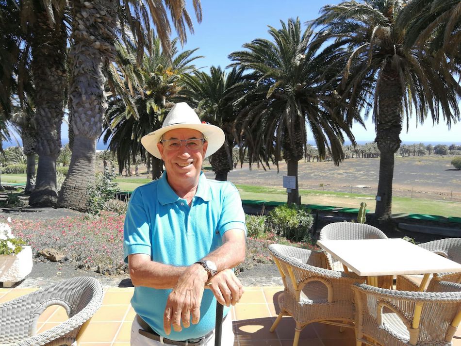 Nicolás García Pérez, maestro Profesional en Costa Teguise Golf