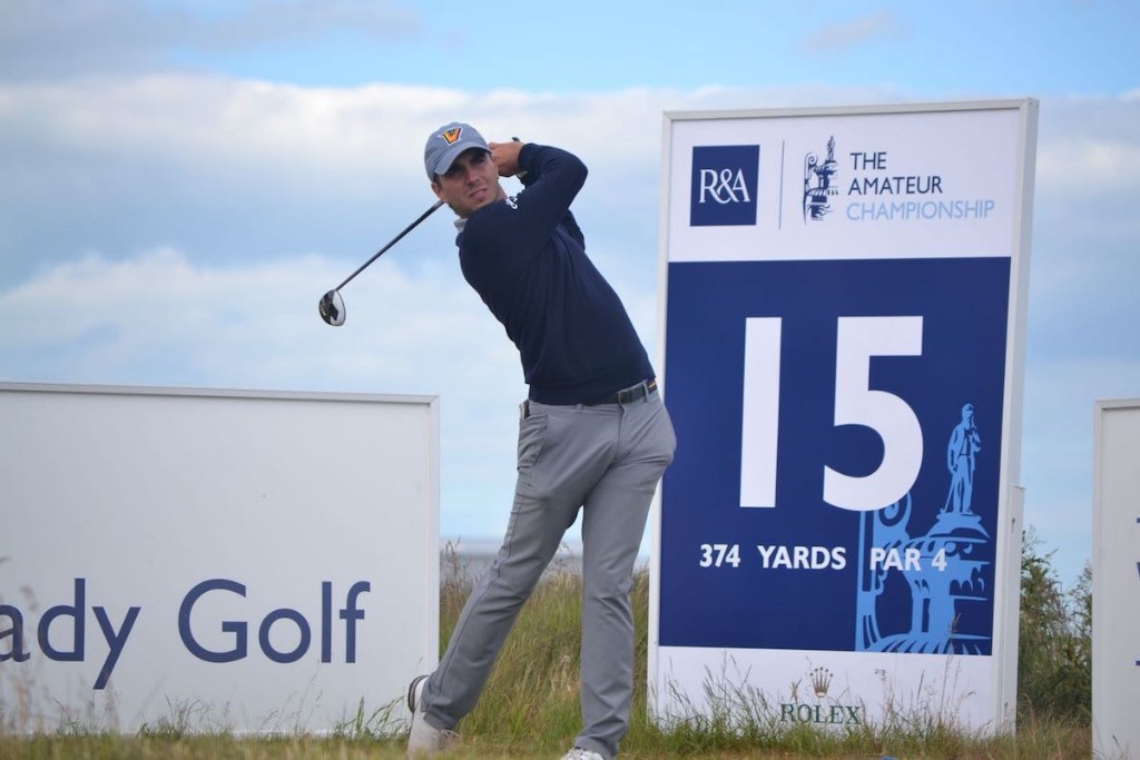 Álvaro Hernández Cabezuela, participa en el British Amateur 2018