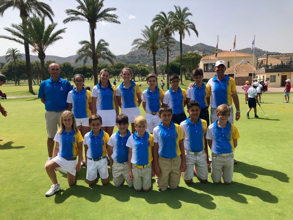 Iñaki Sintes Subcampeón de España Alevín en el Campeonato de España Infantil, Alevín y Benjamín REALE, en La Manga Golf