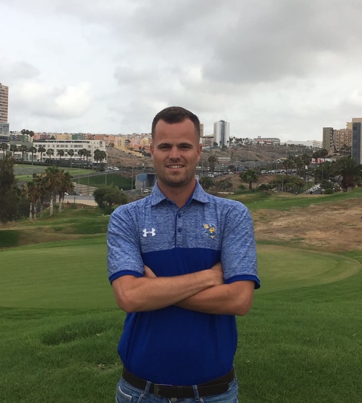 Jorge Monagas Del Río, jugador de golf - estudiante en la universidad de IOWA Central en EEUU