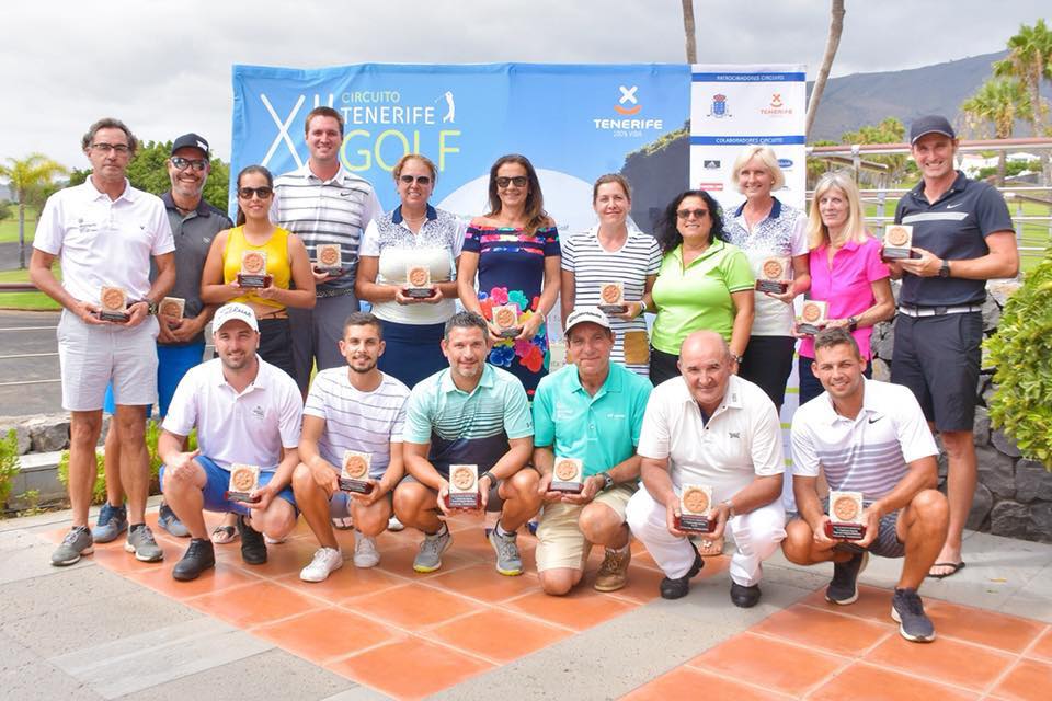 XII CIRCUITO TENERIFE GOLF - Golf Costa Adeje - 18 de Agosto - ÚLTIMA PRUEBA - Resultados