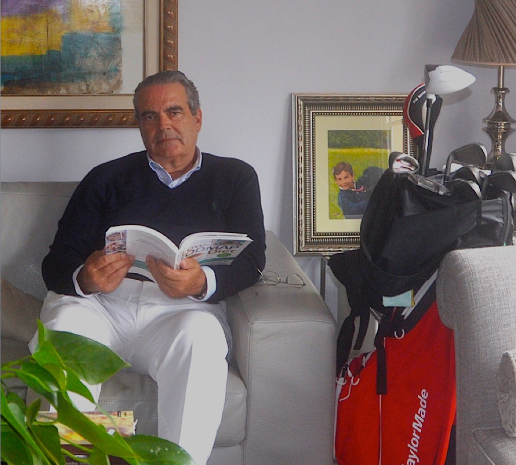 Juan Cabrera Cabrera, jugar al golf mejora la calidad de vida de los aficionados y aumenta sus expectativas de vida