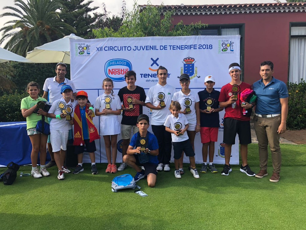 Final del XII Circuito Juvenil de Golf de Tenerife 2018 - 