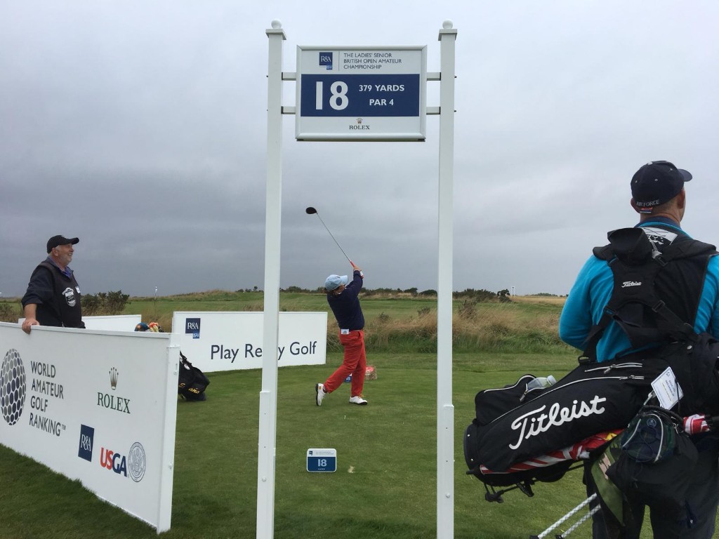 La jugadora canaria, María Castillo, séptima en el British Senior Ladies Championship 2018 