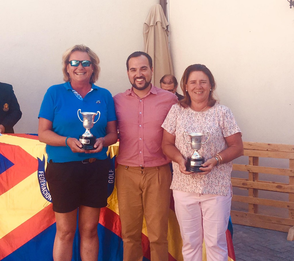 María Castillo y Marta González Irún T2 en el Campeonato de España Dobles Seniors Femenino