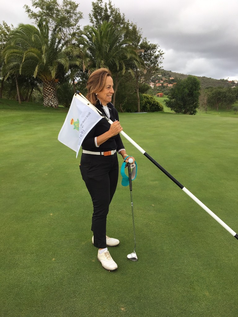 Inés Alonso Lamberti,  juego al golf desde pequeña y he seguido 