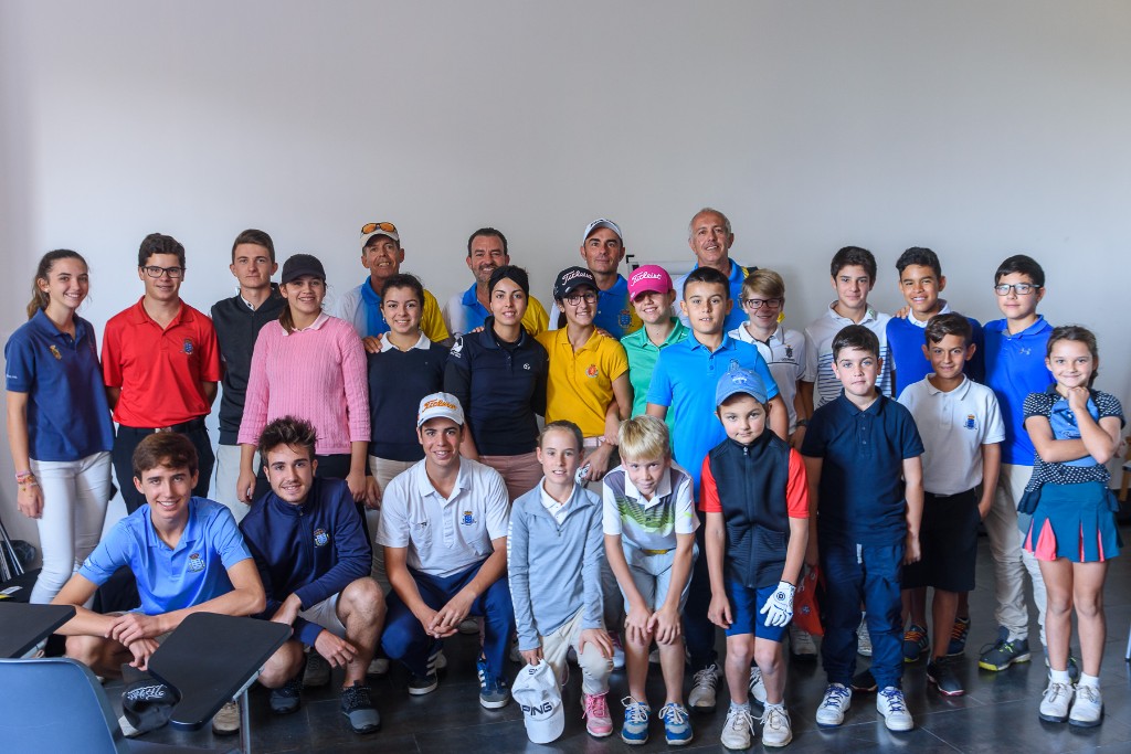 El comité juvenil de la FCG, organiza una concentración de seguimiento en Las Palmeras Golf