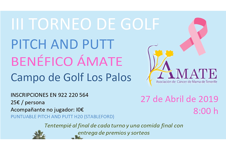 III Torneo Benéfico de ÁMATE Asociación de Cáncer de Mama de Tenerife