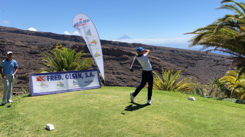 Jordi García del Moral, a la caza del líder en Tecina Golf