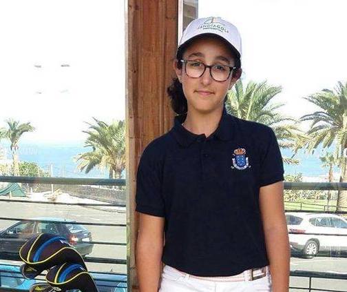 Nerea Garrido Fernández, Subcampeona Femenina Alevín, en el Campeonato de España Sub 16 de Pitch & Putt