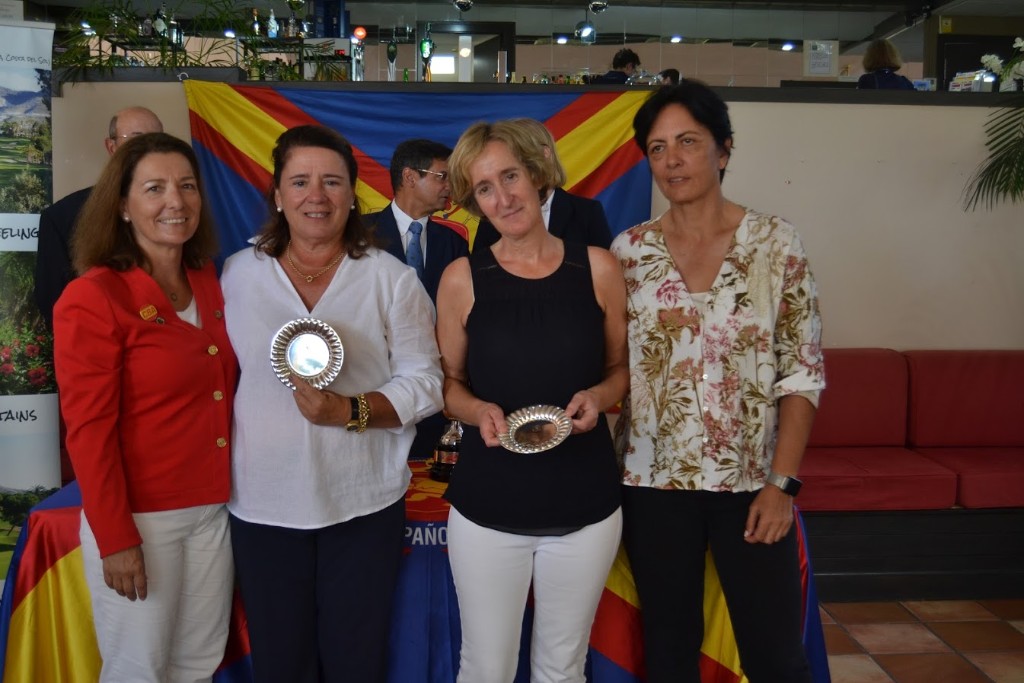 La jugadora canaria María Castillo tercera en el Campeonato de España Dobles Senior Femenino 2019