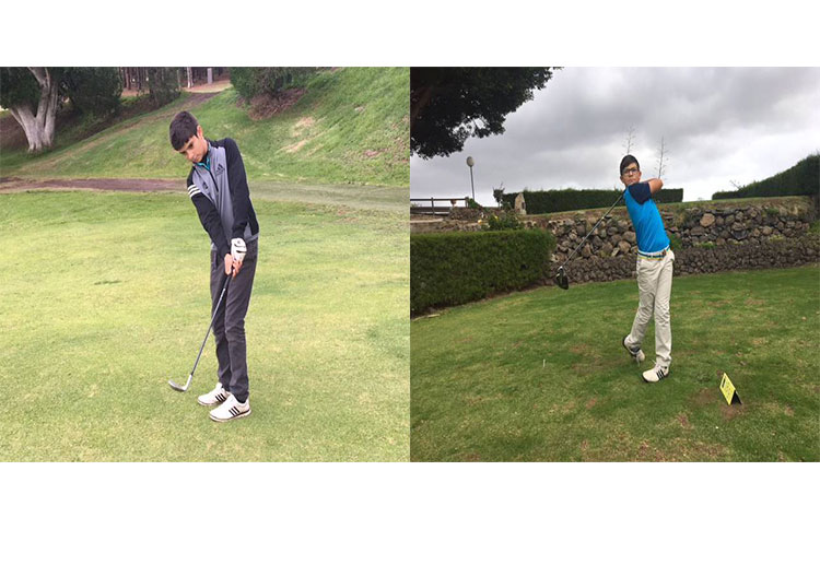 Los hermanos Iñaki y José Sintes, seleccionados por el Comité Técnico Juvenil de la Real Federación Española de Golf.