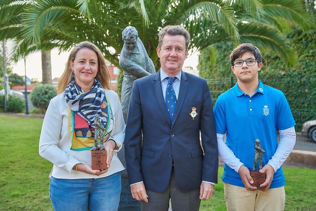 José Antonio Sintes y Paula Navarro, vencedores de la Copa Peñón 2019