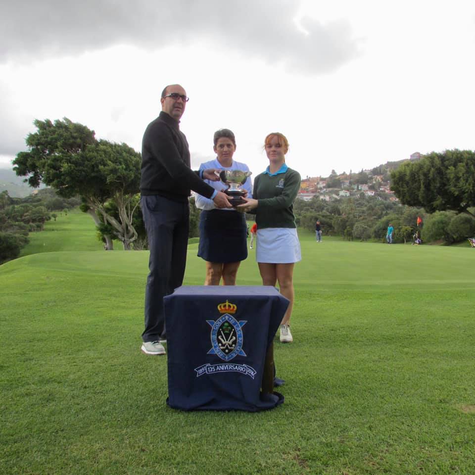 María León y Keira González campeonas de la Copa Irlanda en el Real Club de Golf de Las Palmas