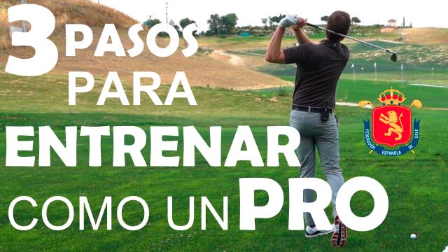 Tres pasos para entrenar como un profesional