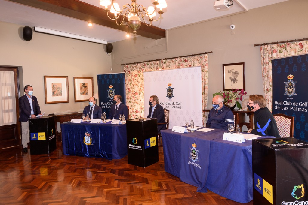 Presentación del Campeonato Cabildo de Gran Canaria de Profesionales de Canarias FCG y PGAC (