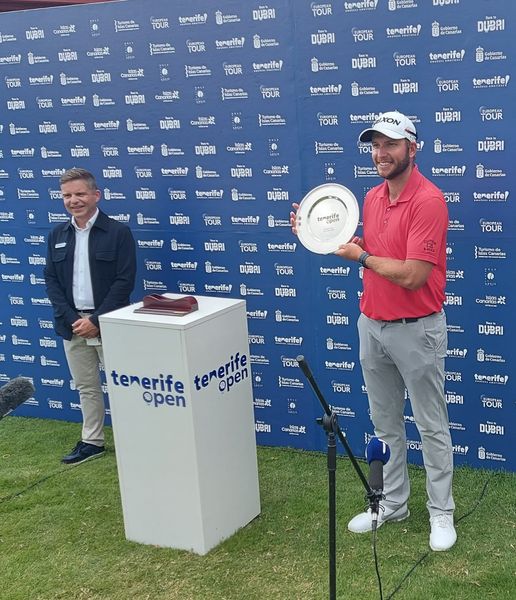 Dean Burmester, campeón del Tenerife Open con - 25