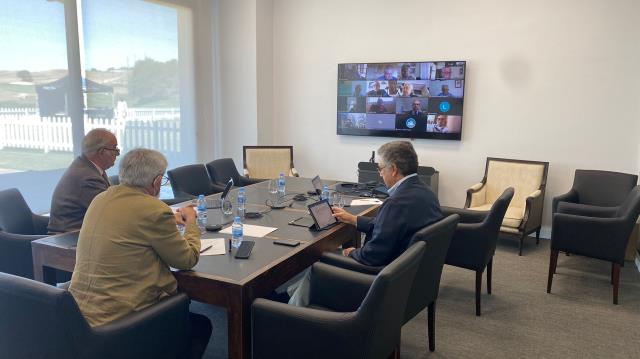 Reunión telemática de Presidentes de Federaciones Autonómicas de Golf