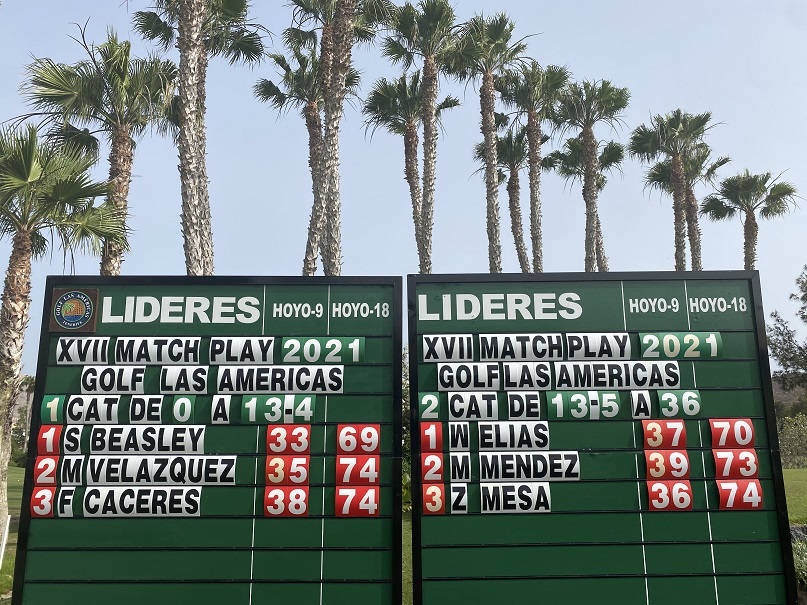 Scott Beasley y Walterio Elías, cabezas de serie para los playoffs tras su triunfo en el Medal Day