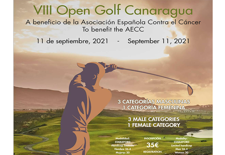VIII Open Golf Canaragua - a beneficio de la Asociación Española Contra el Cáncer