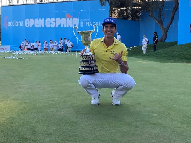 Rafael Cabrera-Bello CAMPEÓN del ACCIONA Open de España presented by Madrid
