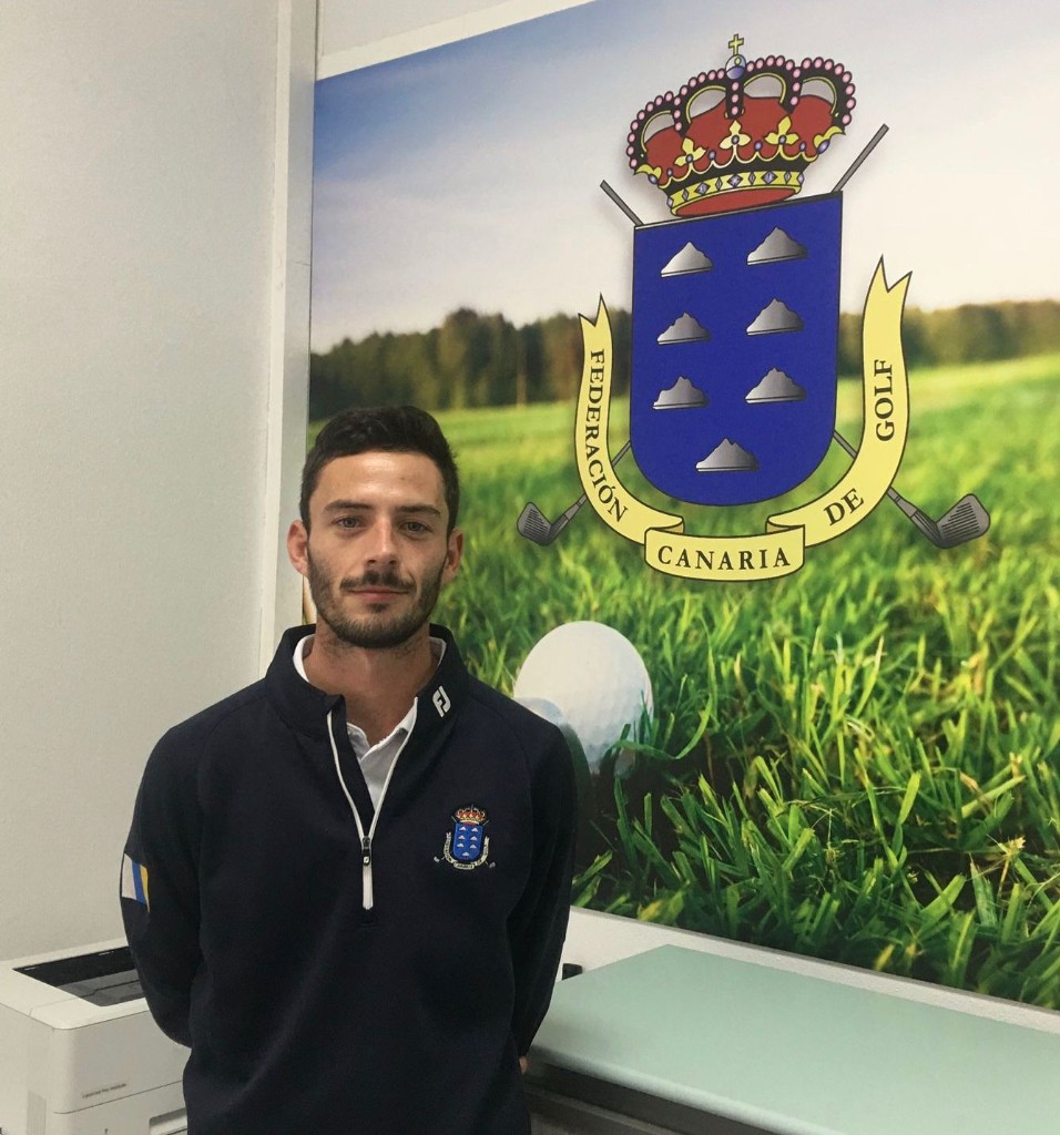Pedro Urriza Fuentes se incorpora al equipo de la Federación Canaria de Golf