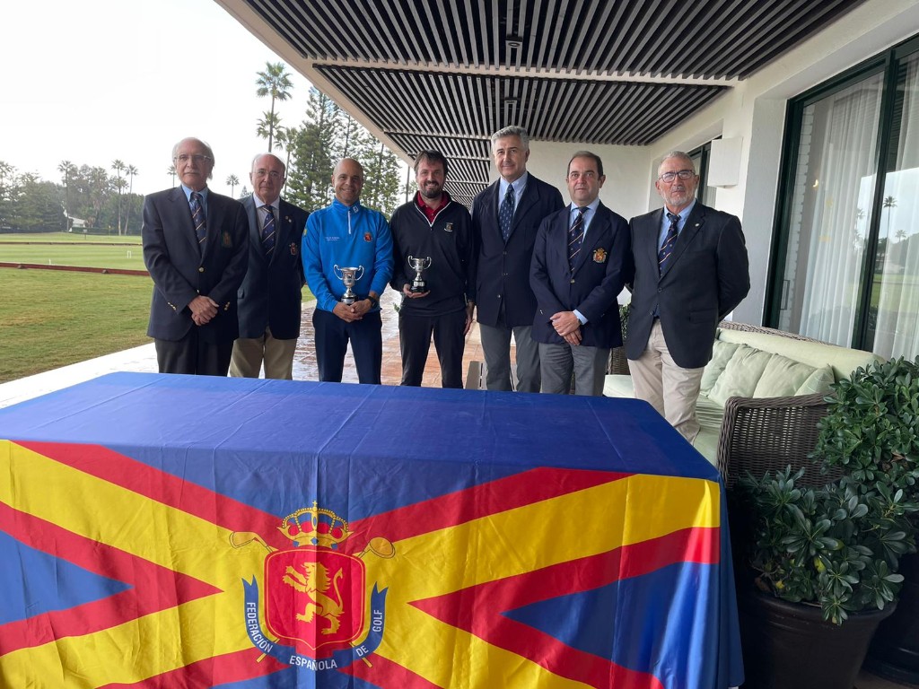 El jugador canario Juan Pedro Rodríguez, brillante ganador de la Final del Ranking Nacional de Pitch & Putt 2021