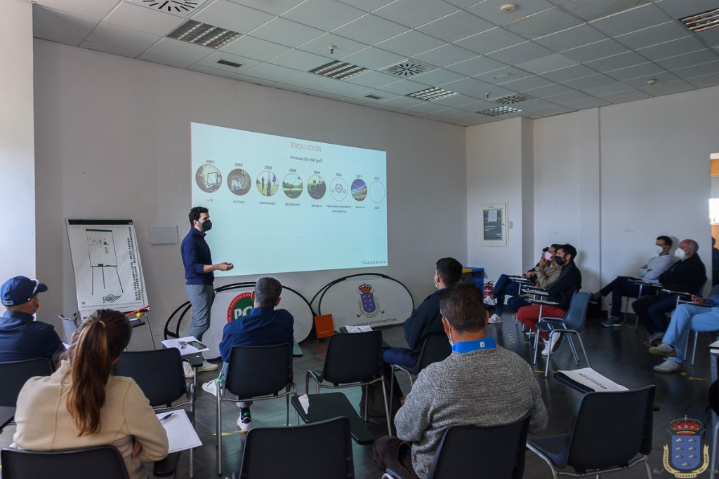 Seminario sobre la tecnología Trackman en Las Palmeras Golf