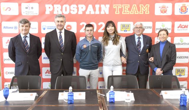 Veinticinco golfistas profesionales, apoyo masivo del Programa Pro Spain Team 2022