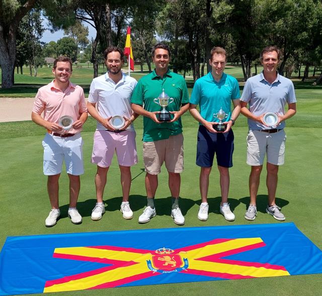 Óscar Sánchez finaliza tercero en el Campeonato de España Mid Amateur Masculino 2022