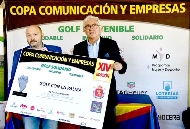 La RFEG visibiliza el lado solidario del deporte promoviendo Golf con La Palma