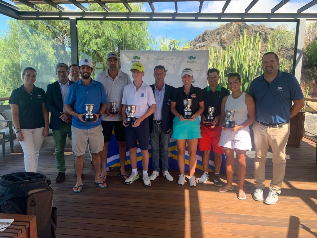 DOMENIKS RAKUSS Y ALICIA FAJARDO, CAMPEONES DEL CAMPEONATO DE CANARIAS AMATEUR INDIVIDUAL FCG 2022 BUENAVISTA GOLF 