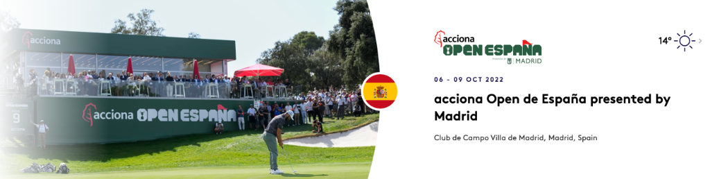 Resultados en vivo de la segunda ronda del ACCIONA Open de España presented by Madrid 2022