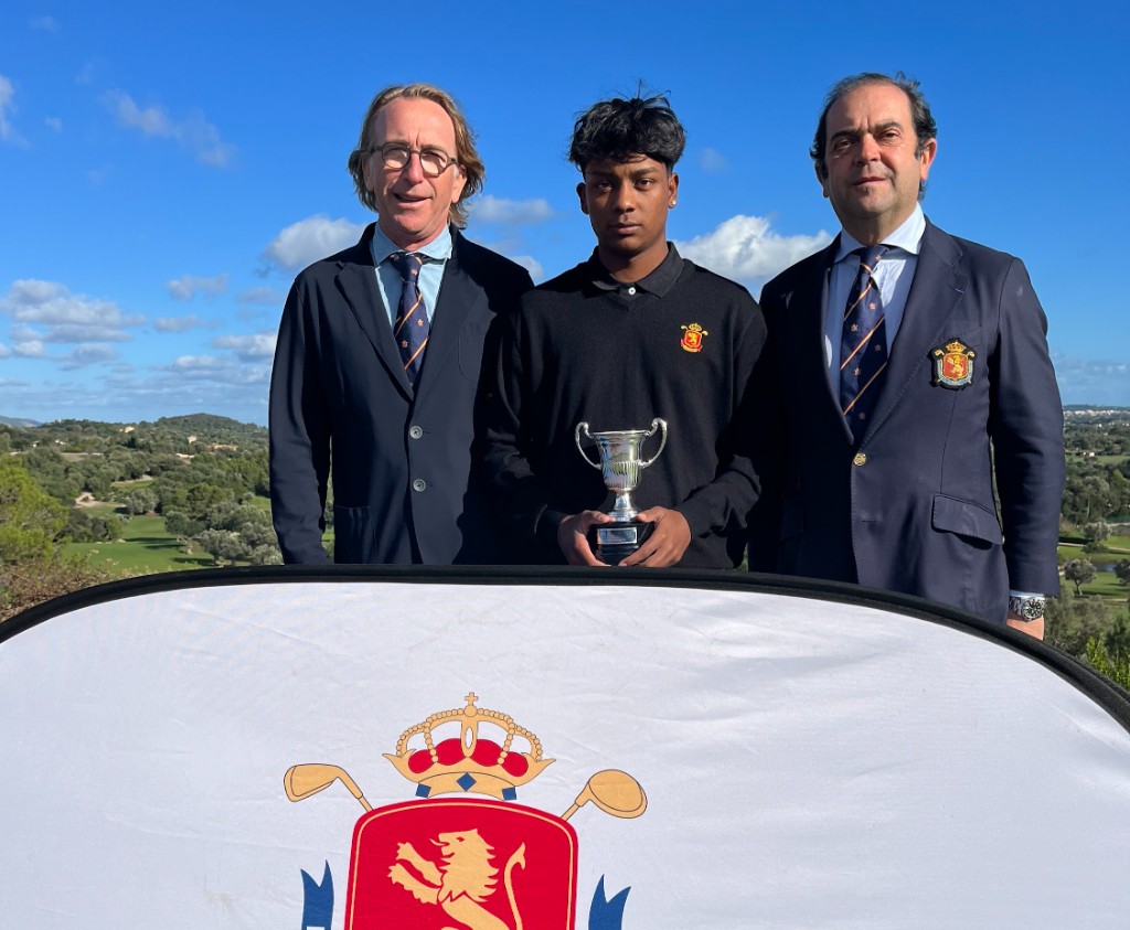 Prakash Aisa, flamante ganador de la Final del Ranking Nacional de Pitch & Putt 2022