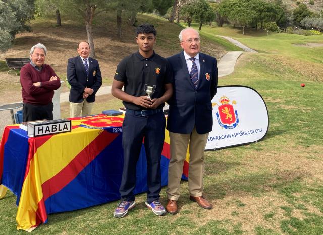 Prakash Aisa CAMPEÓN del II Puntuable Nacional de Pitch & Putt 2023.