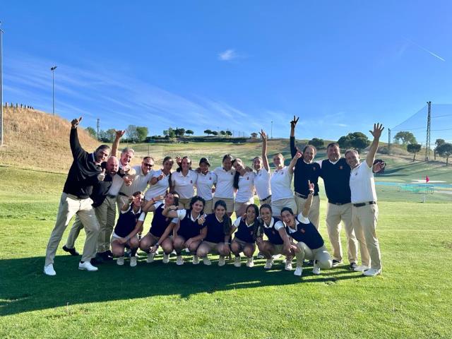 El Grupo de Trabajo juvenil femenino de la RFEG celebra su última concentración de la temporada
