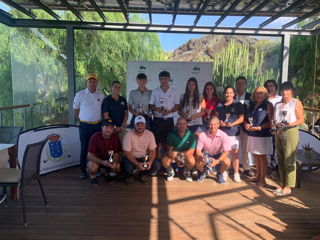 RESULTADOS FINALES DEL CAMPEONATOS DE CANARIAS DOBLES AMATEUR FCG 2023 MASCULINO Y FEMENINO
