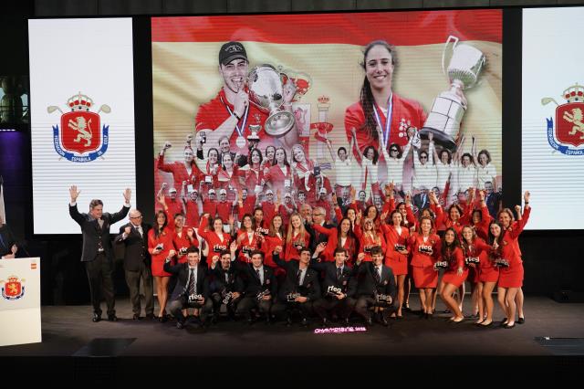 La Gala del Golf Español desata la euforia y se convierte en una gran fiesta que premia un año deportivo excepcional