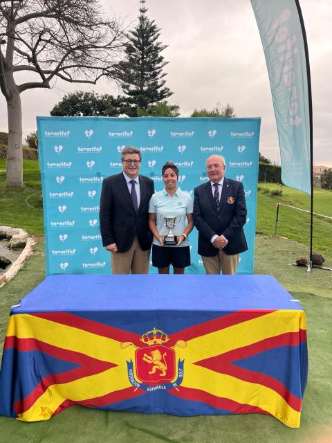 Victoria de María Velázquez en el Campeonato de España Femenino de Pitch & Putt 2024