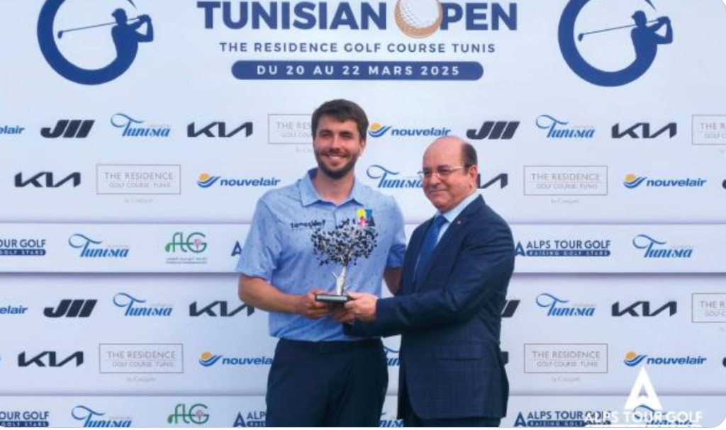 Álvaro Hernández Cabezuela consigue en Túnez su segunda victoria del año en el Alps Tour