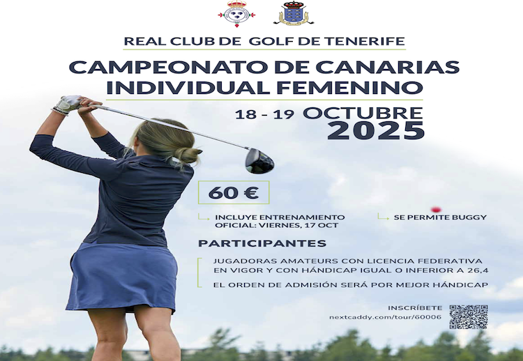 CAMPEONATO DE CANARIAS INDIVIDUAL FEMENINO 2025 - REAL CLUB DE GOLF DE TENERIFE