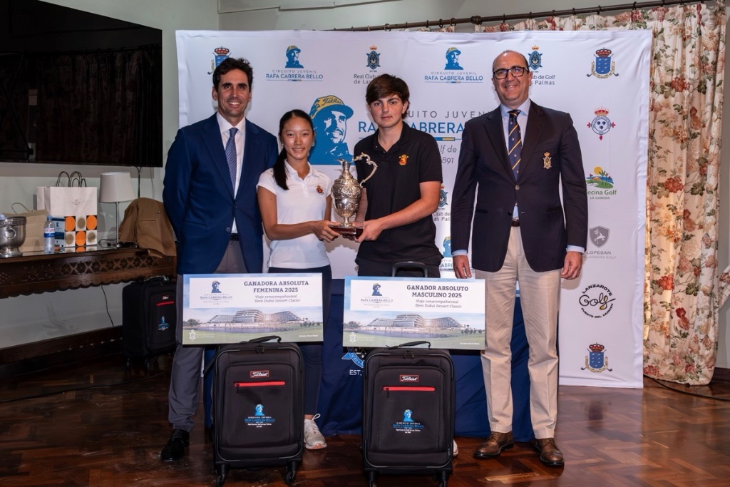 Isabel Martínez y Nicolás Vidal inscriben su nombre en el palmarés del Circuito Rafael Cabrera Bello