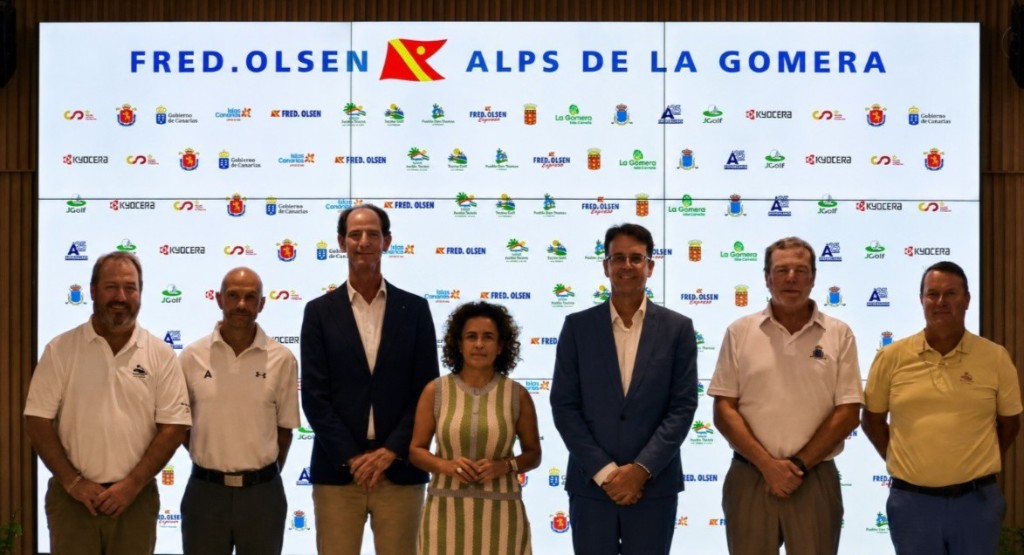 Todo listo para el inicio del Fred. Olsen Alps de La Gomera 2026 en Tecina Golf